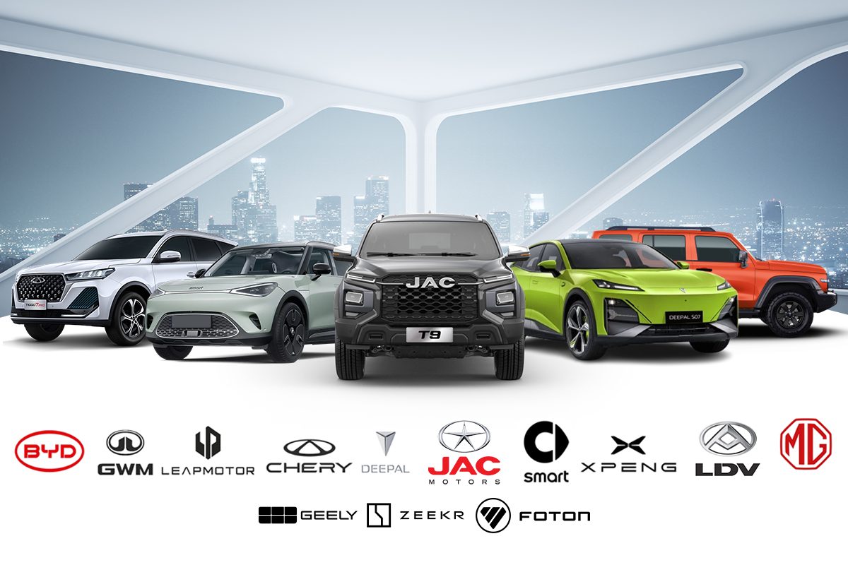 Emerging Chinese car brands in the Australian new vehicle market